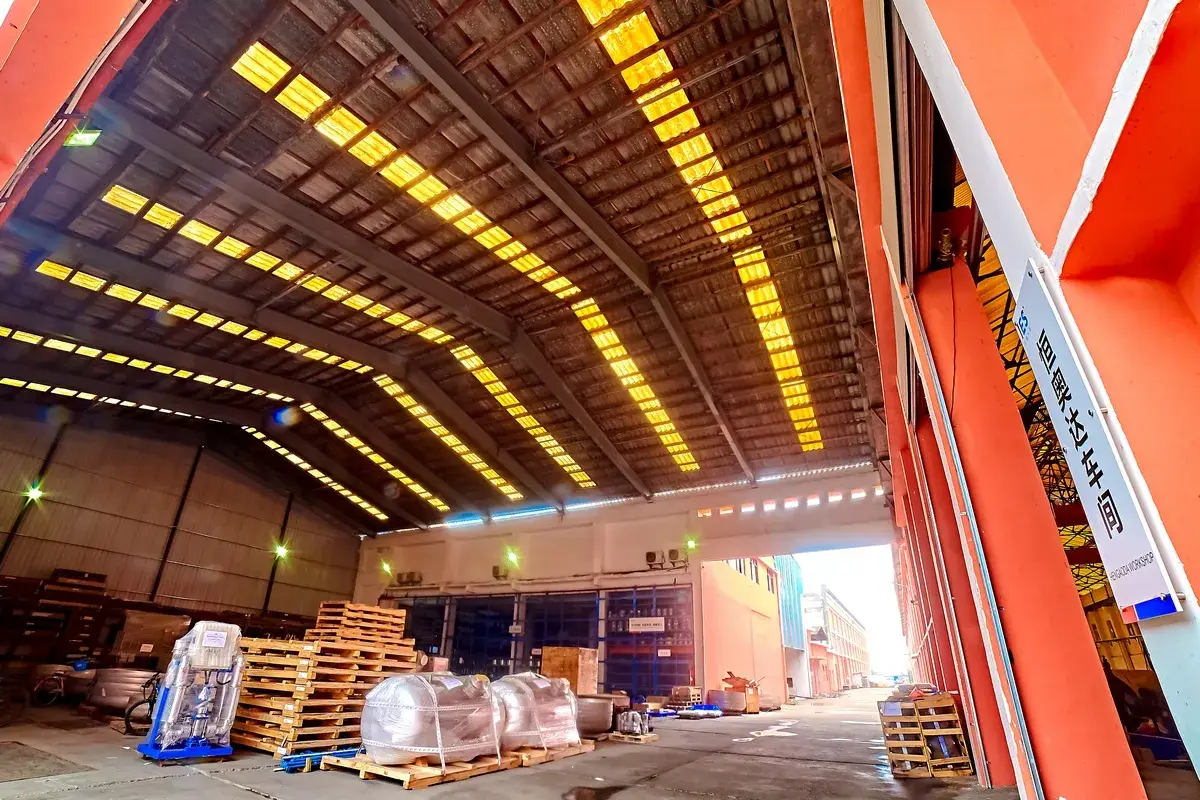 Plate Heat Exchanger Production Workshop (Plasma Cutting)
