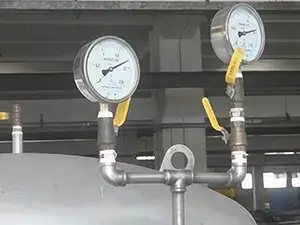 Hydrostatic Test & Helium Leak Test