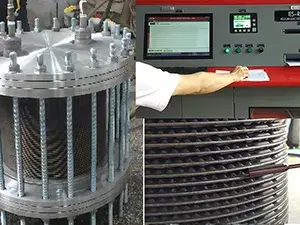 Hydrostatic Test & Helium Leak Test